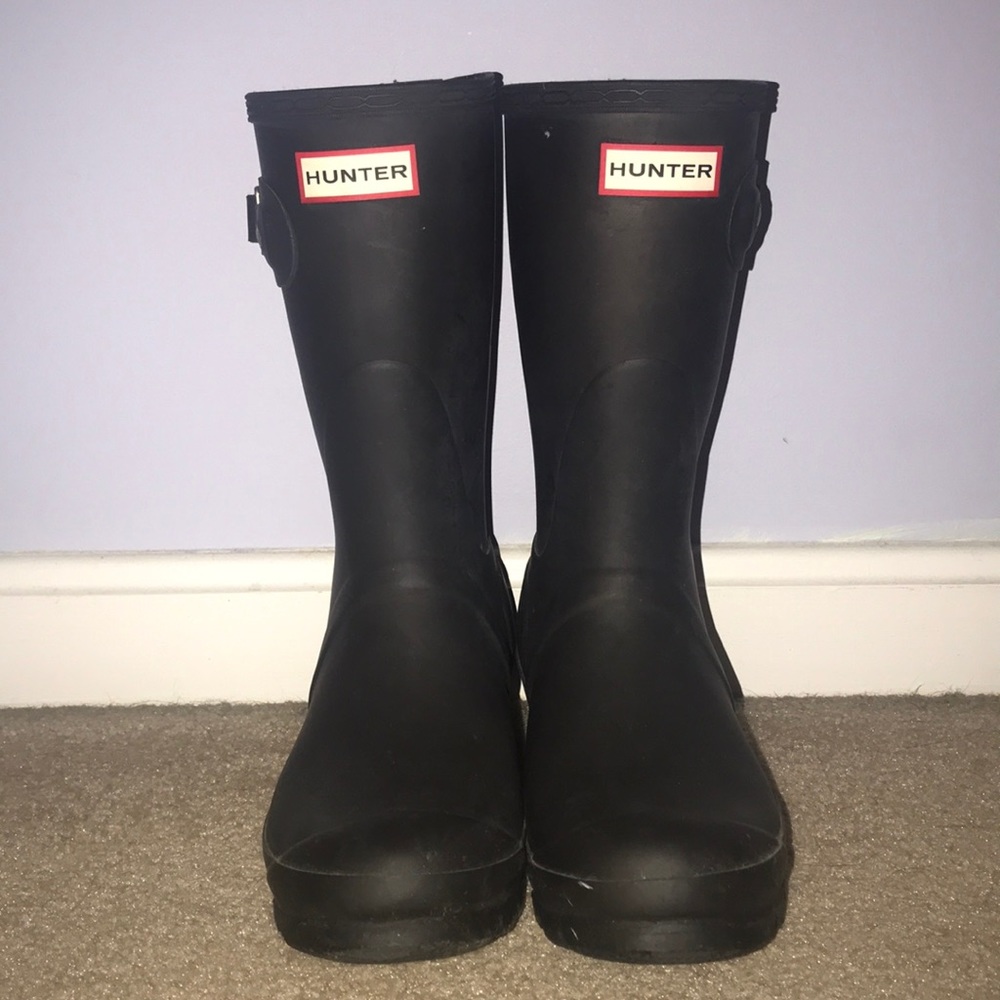 Hunter rain boots